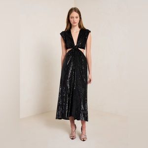 ALC Alexis Sequin Midi Dress